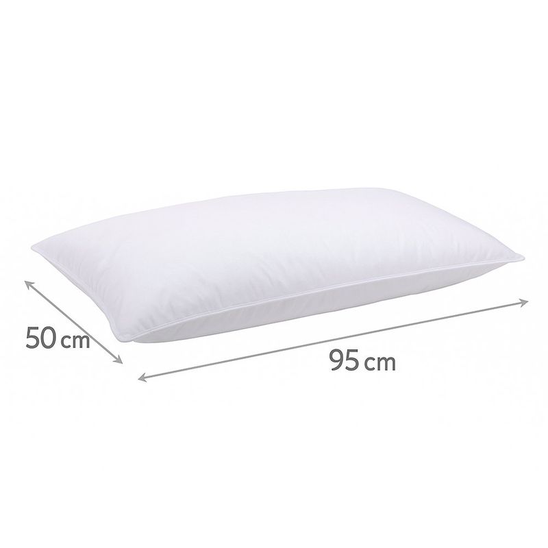Almohada Alternative Down Tamaño King 50 x 95 cm Firmeza Alta