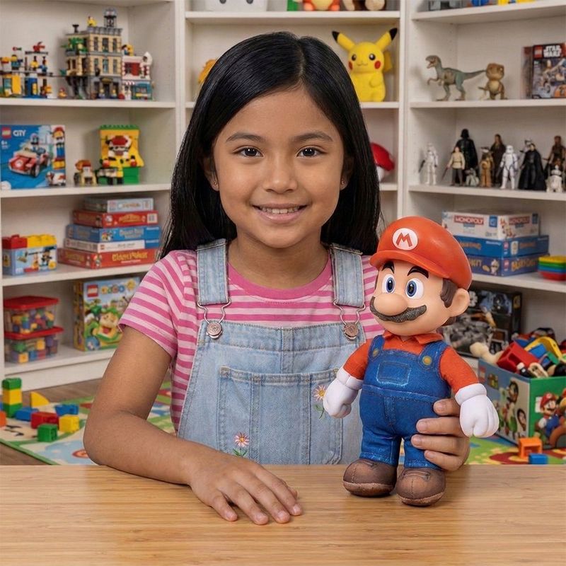 Peluche Super Mario Galaxy Movie de 22.5 Cm Diseños Surtidos