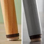 Patines Redondos para Muebles 24 mm Color Beige 4 Pzas