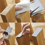 Deslizador Rectangular Adhesivo de PTFE para Muebles 200 x 100 mm