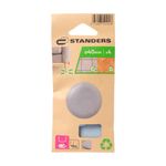 Deslizadores Adhesivos de PTFE para Muebles 40 mm Color Gris 4 Pzas