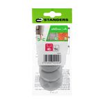 Deslizadores Adhesivos de PTFE para Muebles 40 mm Color Gris 4 Pzas