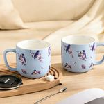 Set de 2 Pocillos Fiorella Diseño Pájaros de 16.09 Onzas