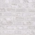Papel Tapiz Decorativo para Pared Diseño Ladrillo Blanco Rollo de 0.53 x 10.05 m