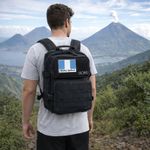Mochila Molvu Roquita de 9 L con Sistema Molle para Uso Diario Color Negro