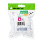 Tacos Redondos de PVC para Muebles 30 mm Color Transparente 4 Pzas