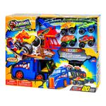 Set de Camión Lanzador Animal Truck con Monster Trucks 20 Piezas