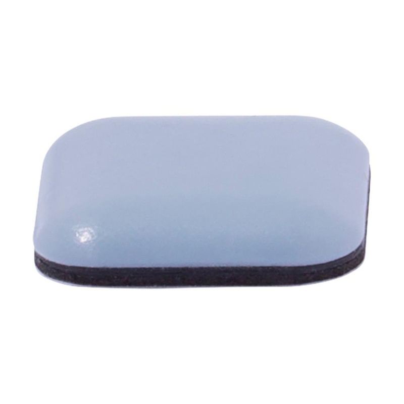 Deslizadores Cuadrados de PTFE para Muebles 24 x 24 mm 8 Pzas