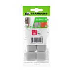 Deslizadores Cuadrados de PTFE para Muebles 24 x 24 mm 8 Pzas