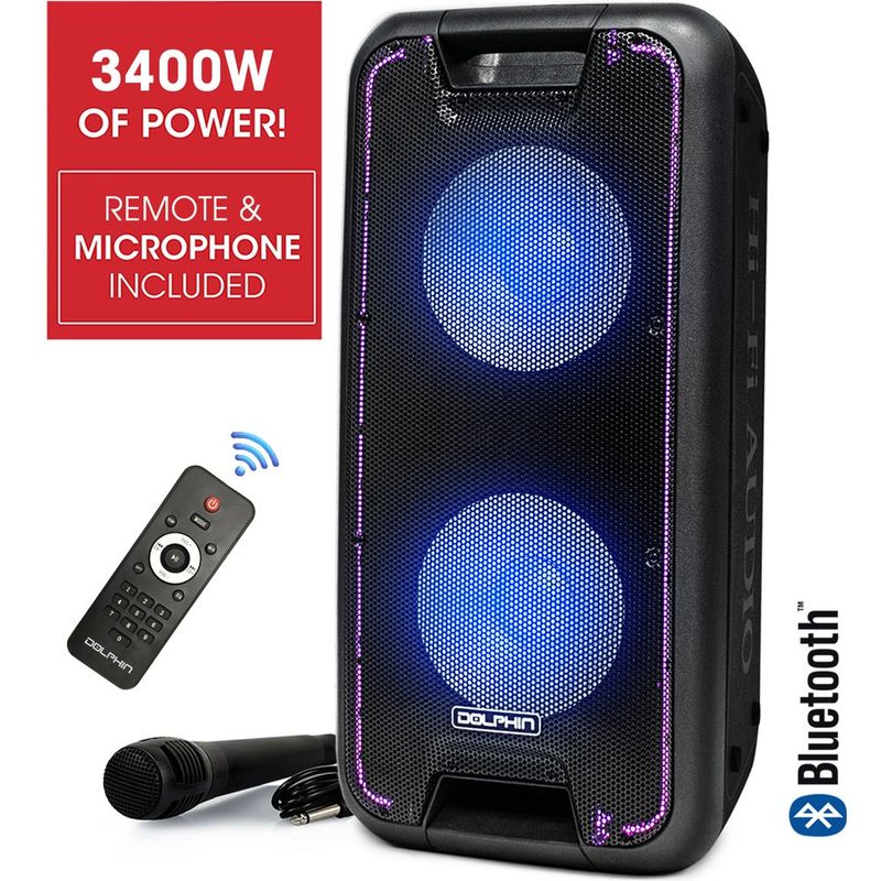 Bocina Recargable Bluetooth Dolphin Modelo SP210RBT