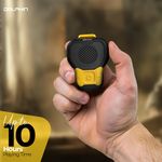 Bocina Bluetooth Dolphin CLP-10 Portátil Magnética IPX6 con Micrófono Color Amarillo