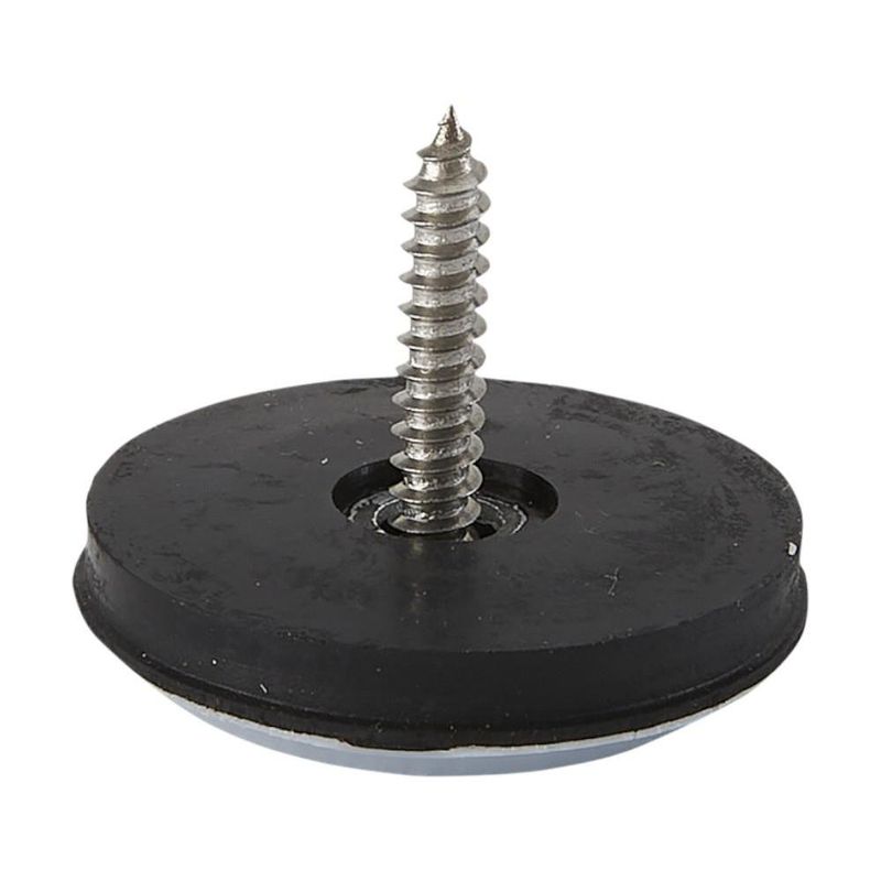 Deslizadores Redondos de PTFE para Muebles 30 mm Color Gris 4 Pzas