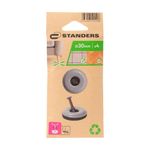 Deslizadores Redondos de PTFE para Muebles 30 mm Color Gris 4 Pzas
