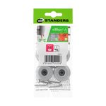 Deslizadores Redondos de PTFE para Muebles 30 mm Color Gris 4 Pzas