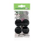Deslizadores Redondos de PTFE para Muebles 30 mm Color Gris 4 Pzas