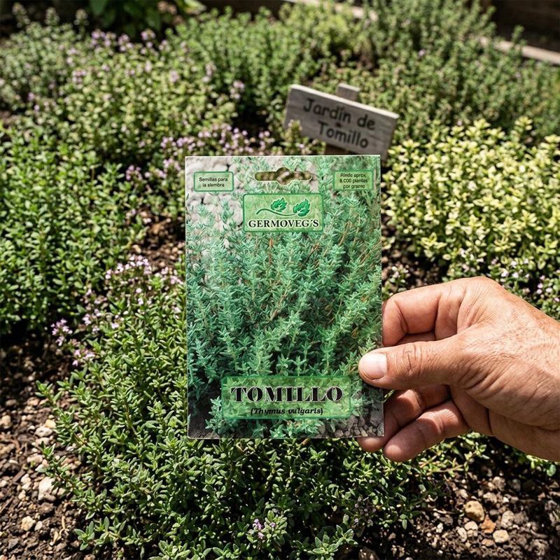 Semillas de Tomillo para Cultivo Aromático y Culinario de 0.1 Gramo