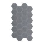 Protectores Adhesivos de Fieltro para Muebles 17 mm Color Gris 120 Pzas