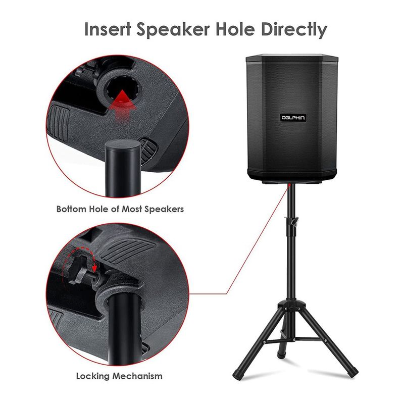 Pedestal para Altavoz Modelo ST200 Color Negro