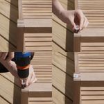 Patines Redondos con Tornillo para Muebles 17 mm 4 Pzas
