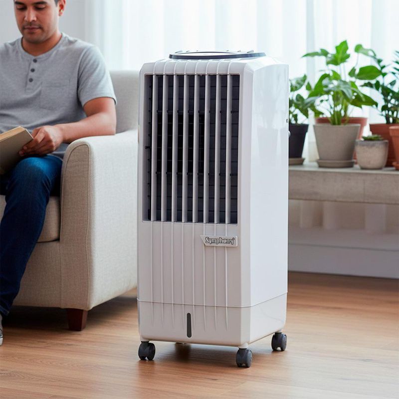 Enfriador Evaporativo Diet 8I de 8 L y 80 W Color Blanco