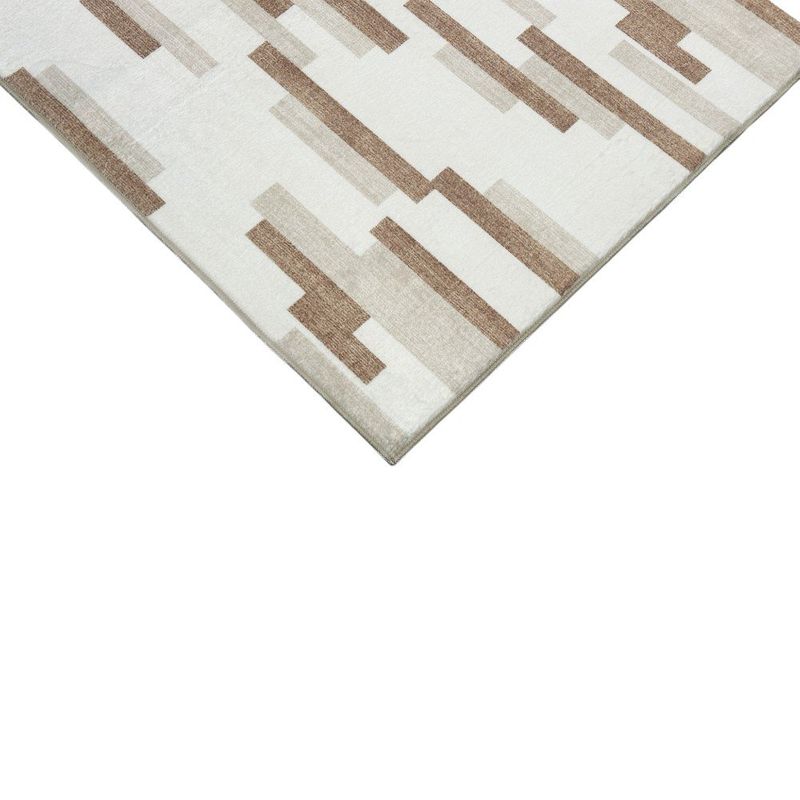 Alfombra de Área Lavable de 122 x 183 Cm Diseños Surtidos