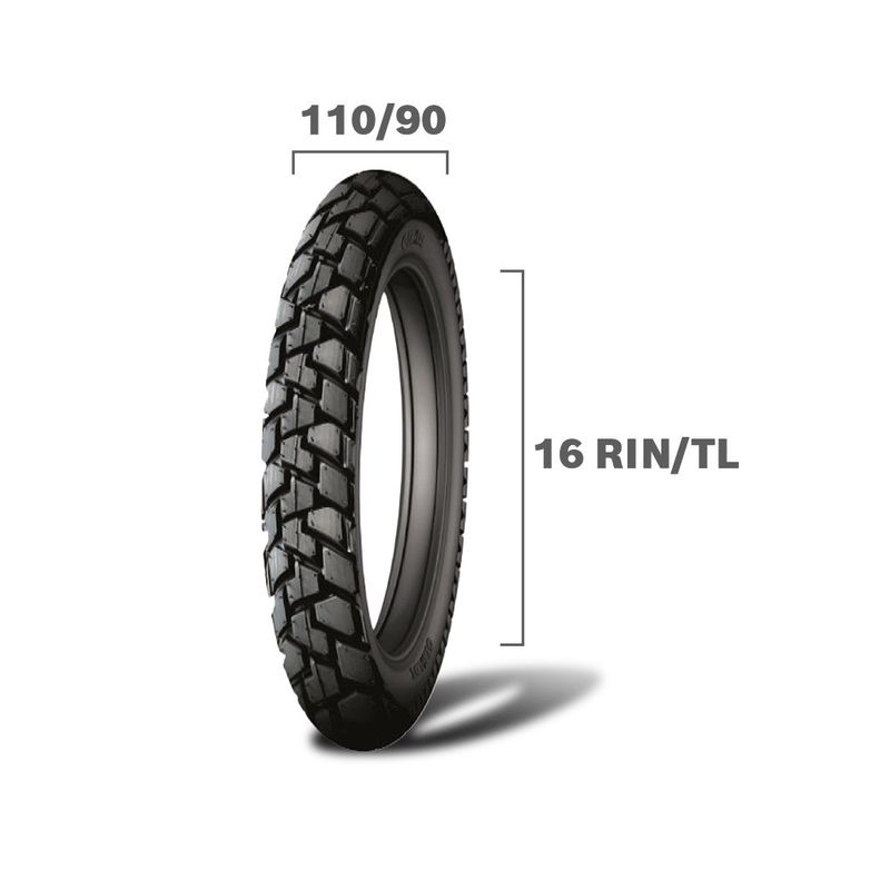 Llanta para Moto EY 035 110 90 16 TL