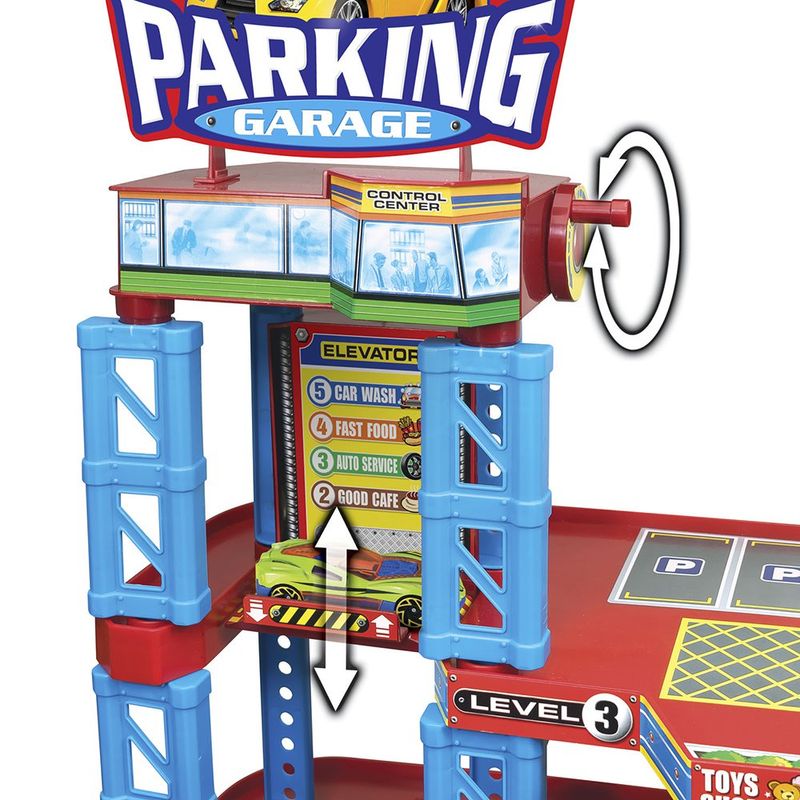 Set de Parqueo Track N Town Auto Mall de 4 Niveles 100 Piezas