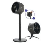 Ventilador Shark FlexBreeze con Nebulizador 5 Velocidades Batería Recargable Color Negro