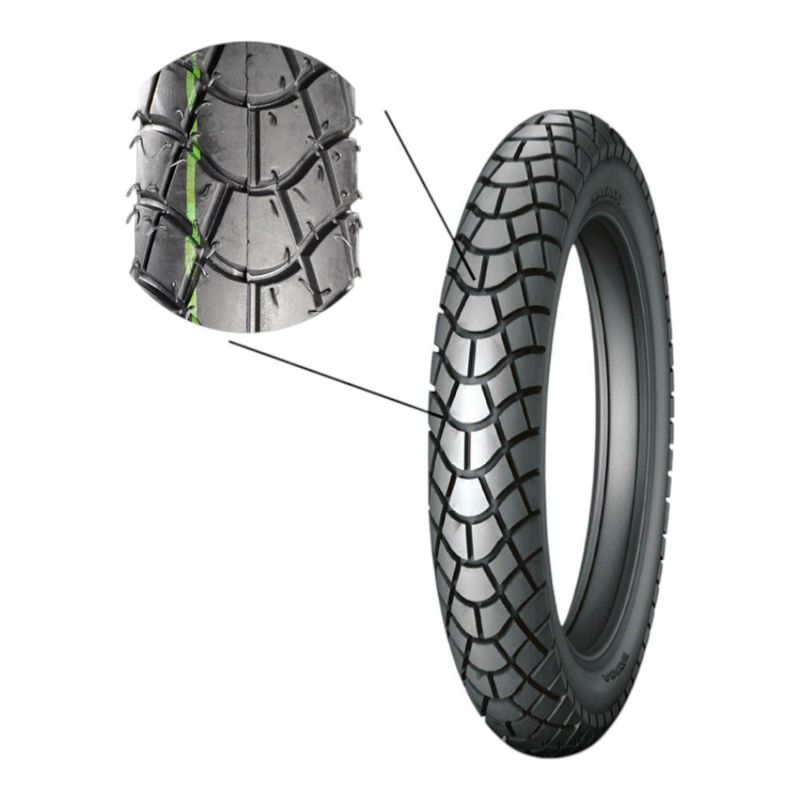 Llanta para Moto Color Negra para Ciudad de 2.75 X 18 TL