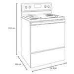 Estufa Eléctrica Whirlpool de 30 Plg con Horno 5 en 1