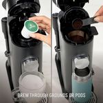 Cafetera Personal Ninja Pods & Grounds para Cápsulas K Cup y Café Molido 24 oz