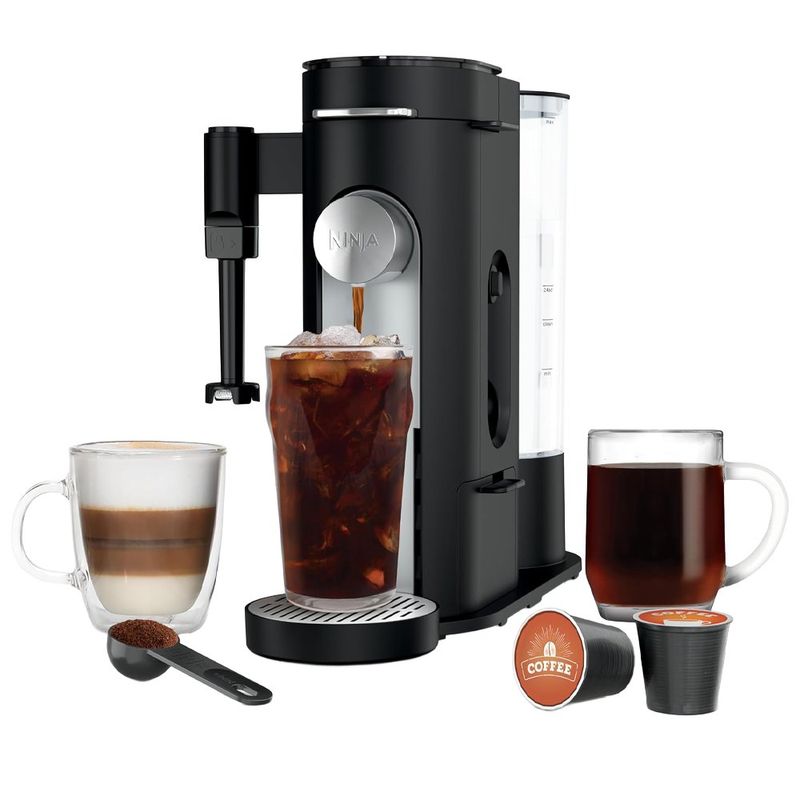 Cafetera Personal Ninja Pods & Grounds para Cápsulas K Cup y Café Molido 24 oz