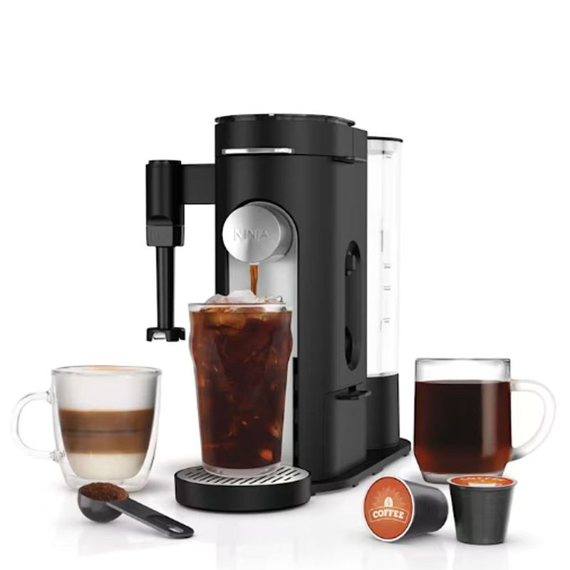 Cafetera Personal Ninja Pods & Grounds para Cápsulas K Cup y Café Molido 24 oz