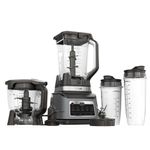 Sistema de Cocina Ninja Professional Plus BN801 3 en 1 para Licuar Procesar y Triturar Color Gris