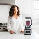 Sistema de Cocina Ninja Professional Plus BN801 3 en 1 para Licuar Procesar y Triturar Color Gris