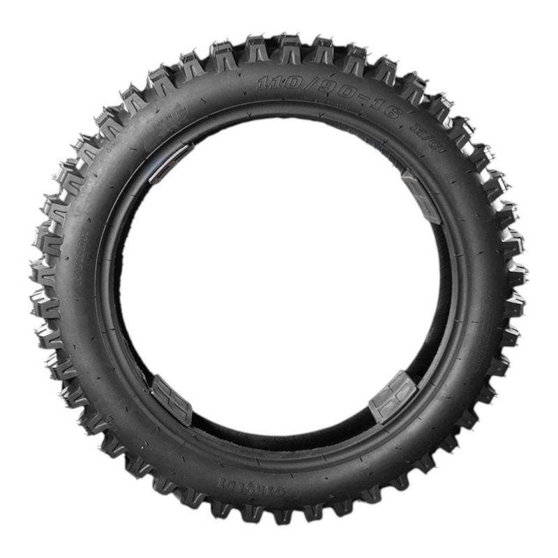 Llanta para Moto Negra para Uso Mixto de 110 90 16 TL