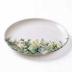 Plato Plano para Cena Colección Jardín de 10.6 Plg