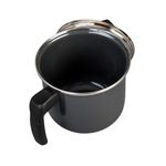 Hervidor Recto Duramax 14 cm 1.8 L con Tapadera de Vidrio Color Negro