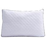 Almohada Queen Premium Firmeza Alta para Dormir 50 x 76 cm Color Blanco