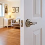 Manija para Baño de Latón Dorado Antiguo