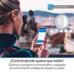 Apagador Wi-Fi Touch Triple para Pared