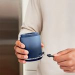 Licuadora Portátil Ninja Blast Max Twist & Go 22 oz Inalámbrica para Batidos y Smoothies Color Azul