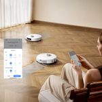 Robot Aspiradora Xiaomi S40C con Navegación Láser LDS para Limpieza Inteligente Color Blanco