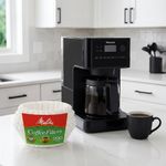 Filtros de Café de Canasta para Cafetera de 8-12 Tazas 200 Unidades