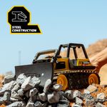 Vehículo de Construcción Bulldozer Tonka Steel Classics de Metal Amarillo