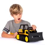 Vehículo de Construcción Bulldozer Tonka Steel Classics de Metal Amarillo