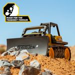 Vehículo de Construcción Bulldozer Tonka Steel Classics de Metal Amarillo
