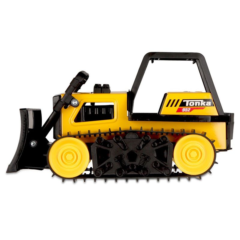 Vehículo de Construcción Bulldozer Tonka Steel Classics de Metal Amarillo