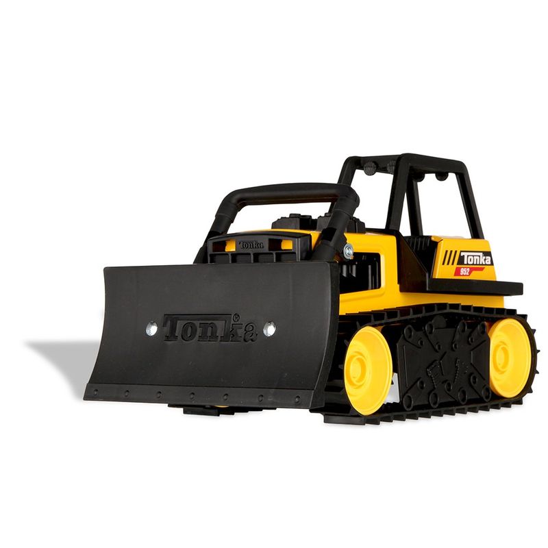 Vehículo de Construcción Bulldozer Tonka Steel Classics de Metal Amarillo