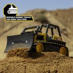 Vehículo de Construcción Bulldozer Tonka Steel Classics de Metal Amarillo
